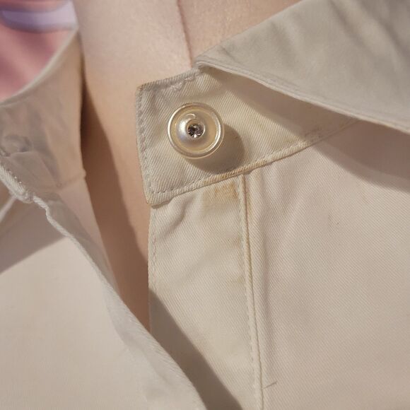 As Is Defect Golds Infinity Size Small Crop Top Blouse Japan Harajuku Gyaru Y2K - Picture 10 of 16